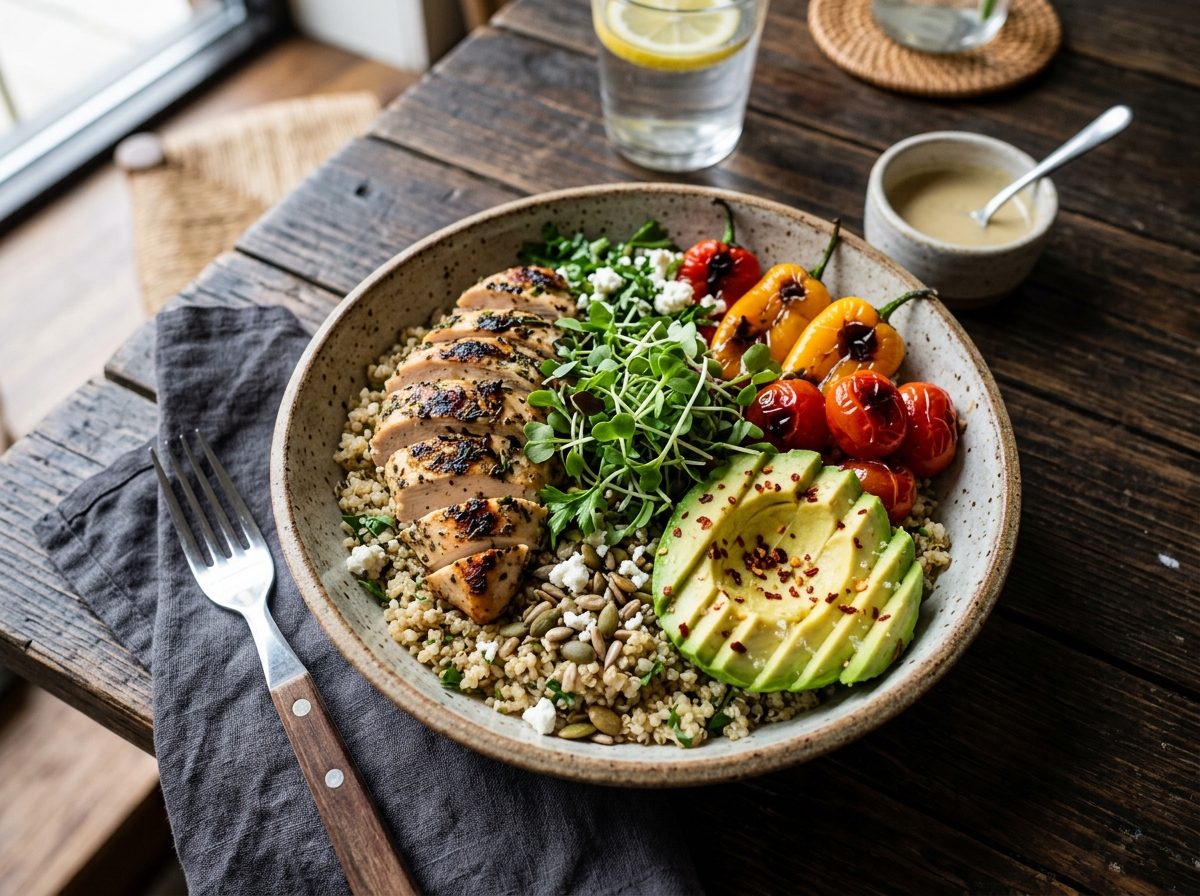 Artisanal Bowl Prepared Daily